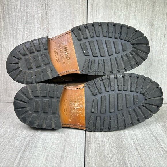 Thursday Boot Company Statesman Burnt Copper Leather Derby Shoes Mens Size 13 - Picture 9 of 12